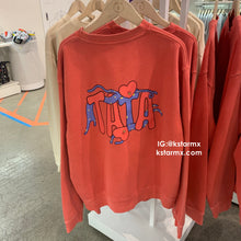 [LINE X BT21] Sweatshirt Heart Version