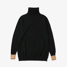 Jimin's Style Black Turtleneck Sweater