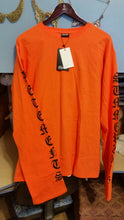 Victoria and Mark Style Orange Long Sleeve Shirt