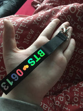 BTS Holographic Member Keychain