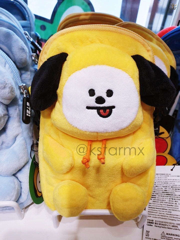 [LINE X BT21] Plush Cross Bag