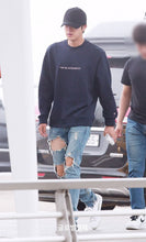 Jin's Style Blak Santa Sweater