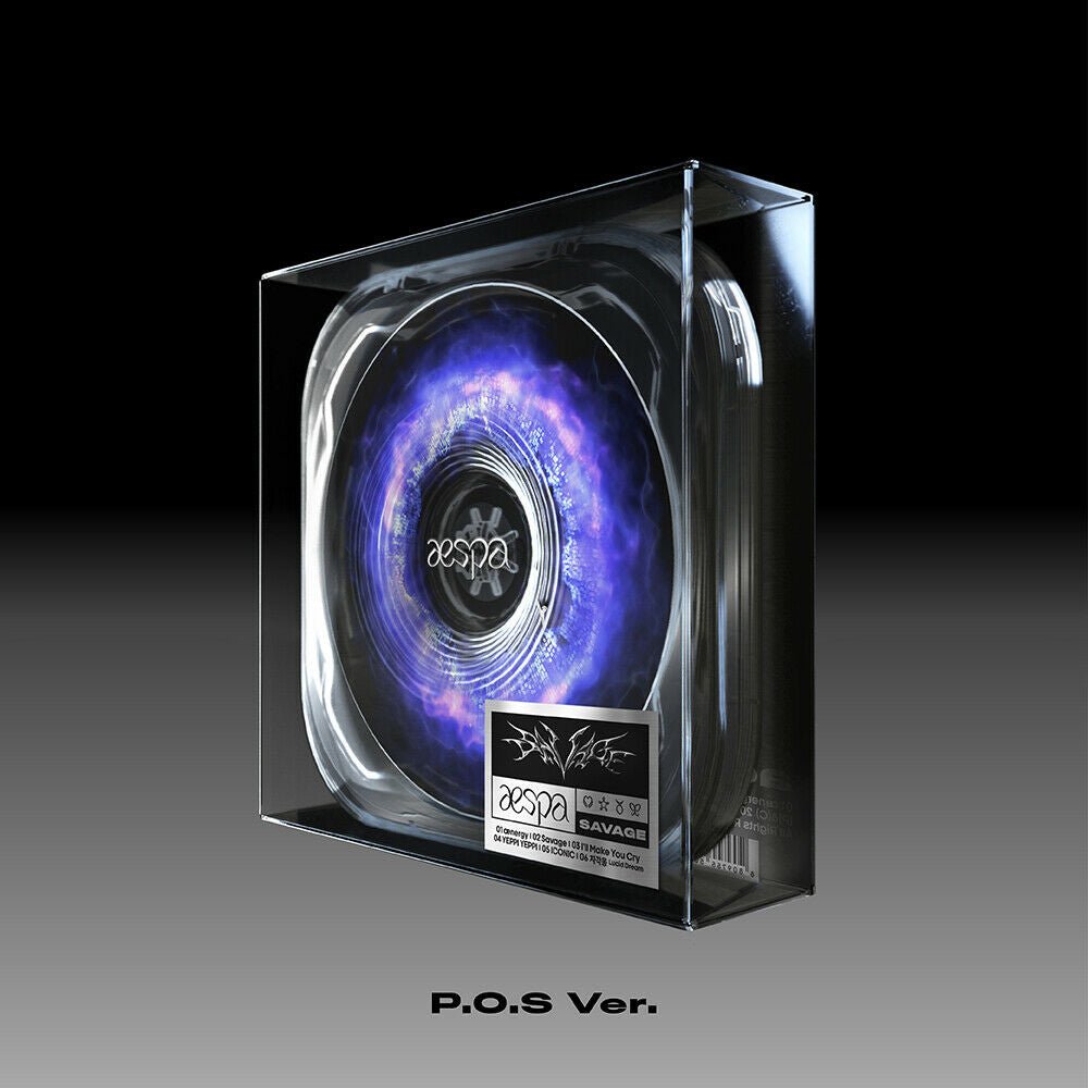 AESPA æspa - Savage 1st Mini Album Digipack ( P.O.S ver. ) - K-STAR