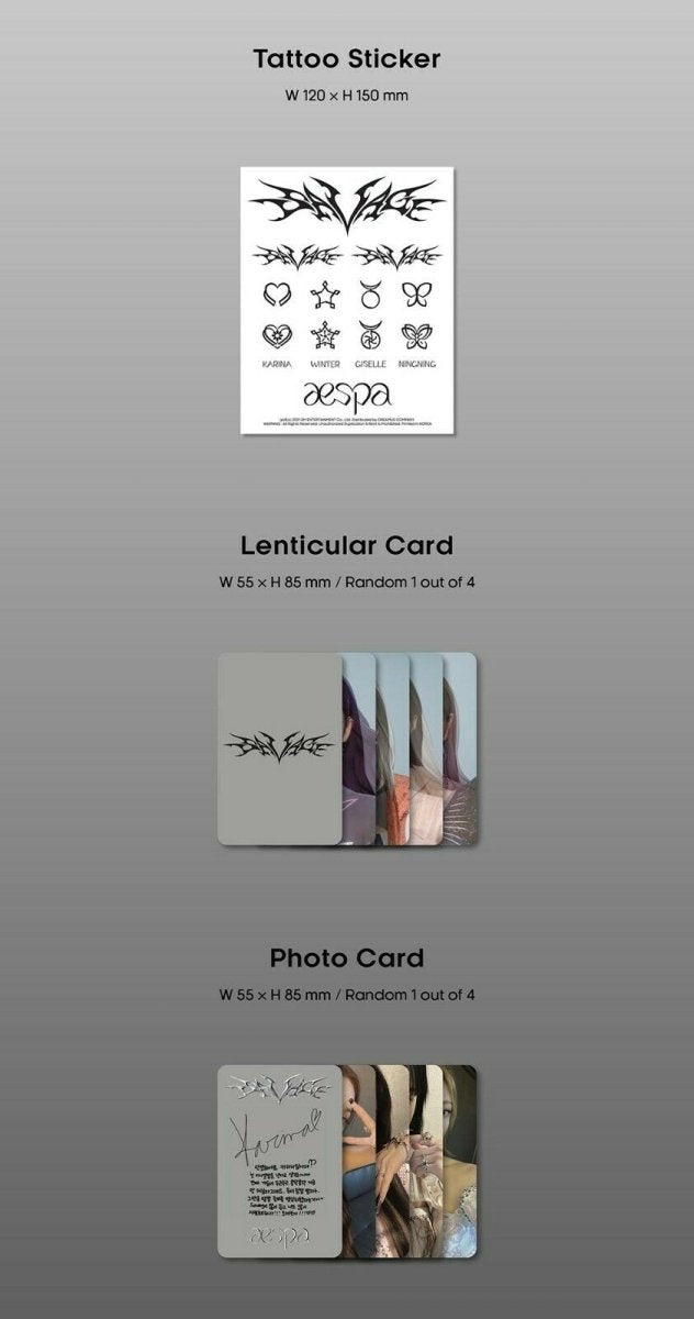 AESPA æspa - Savage 1st Mini Album Digipack ( SYNK DIVE ver. ) - K-STAR