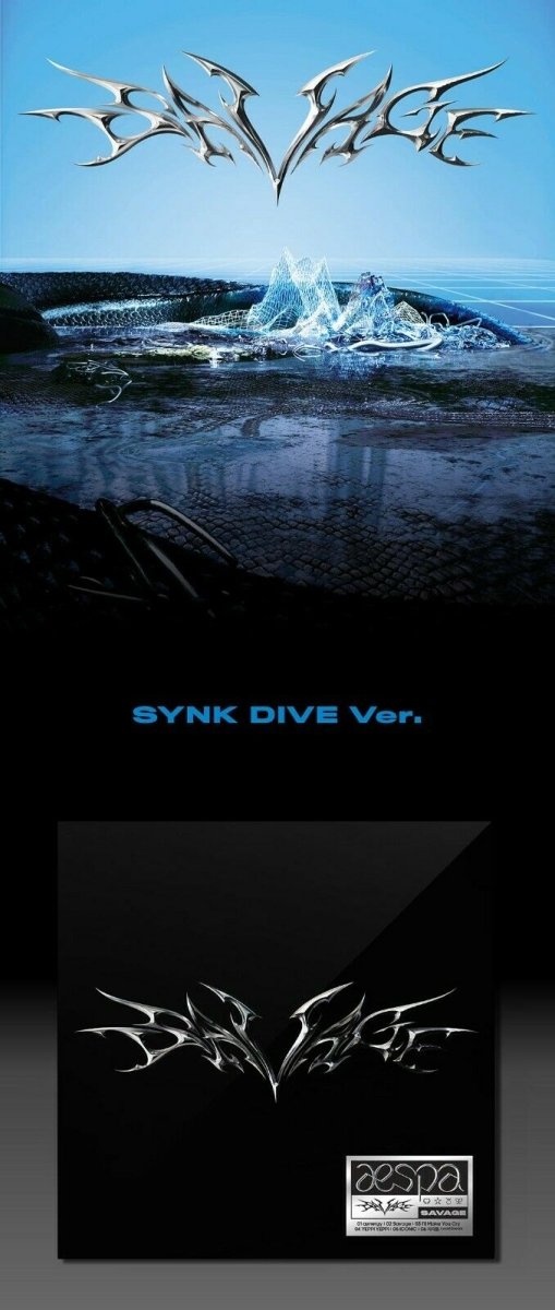 AESPA æspa - Savage 1st Mini Album Digipack ( SYNK DIVE ver. ) - K-STAR