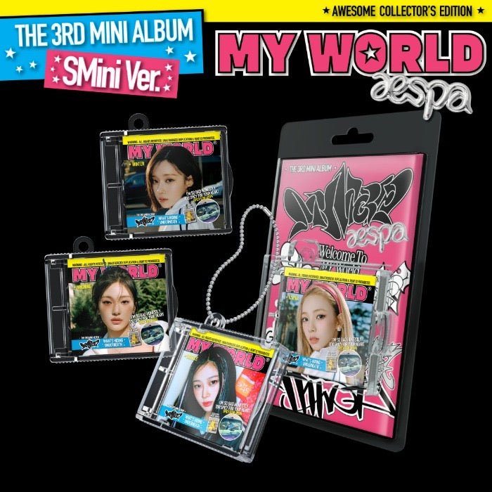 aespa - My World 3rd Mini Album ( SMini Ver. ) – K-STAR