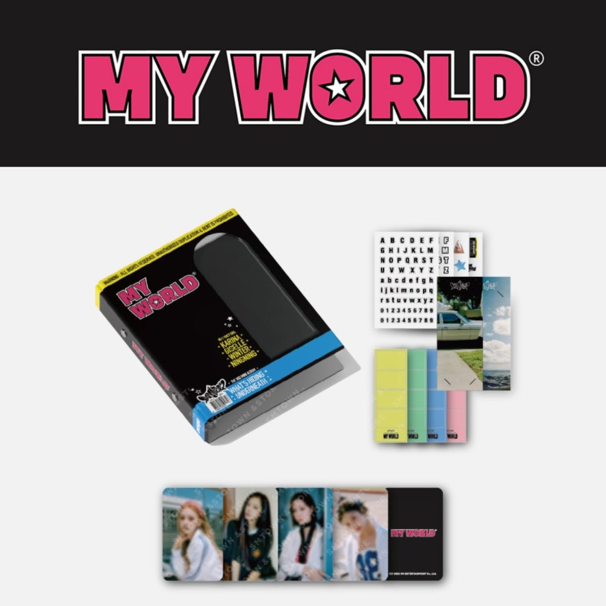 aespa My World Official Memory Collect Book – K-STAR