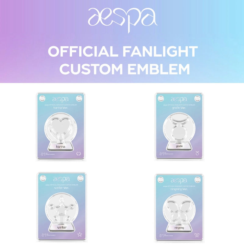 Aespa Bastoncino Luminoso Ufficiale Fanlight (Opzioni EMBLEMA - Foto 5