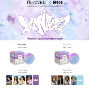 aespa X florevida - MY WORLD Bath Bomb + Photo Card - K-STAR