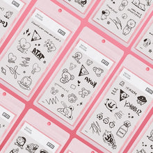 [LINE X BT21] Tattoo Sticker 2ea
