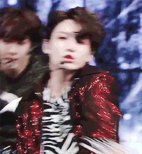 Jungkook's Style Sequin Fake Love Jacket