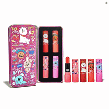 [BT21 X OLIVE YOUNG] Lip Balm Case Set