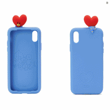 [LINE X BT21] Silicone Figure Case for iPhone (Free Shipping)