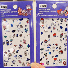 [LINE X BT21] Nail Sticker (2 Set)