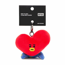 [LINE X BT21] Plush Bag Charm