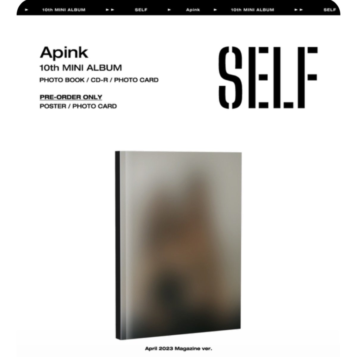 Apink - SELF Magazine Version (10th Mini Album) - K-STAR