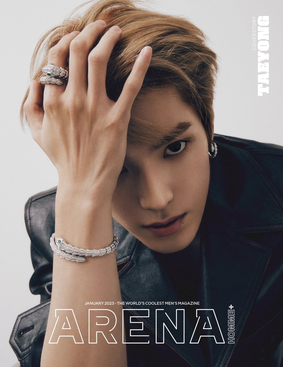 ARENA Korea Magazine - NCT TAEYONG 2023 January Coverman - K-STAR