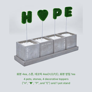 ARTIST MADE COLLECTION j-hope HOPE POT SET - K-STAR