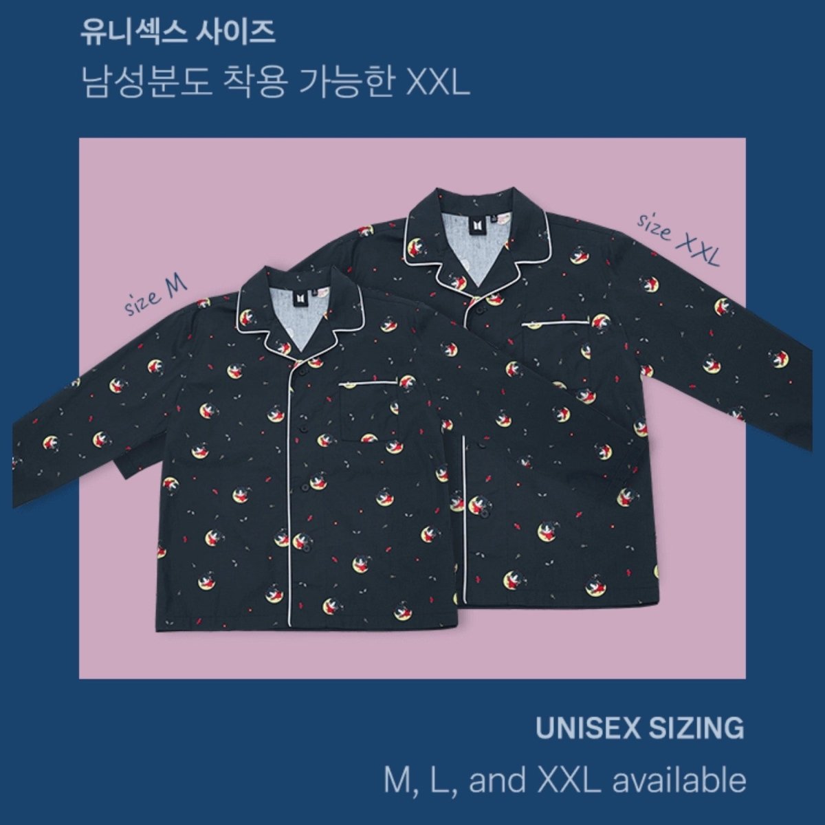 ARTIST MADE COLLECTION - JIN GOOD DAY / BAD DAY PAJAMA (M&L SIZE) - K-STAR