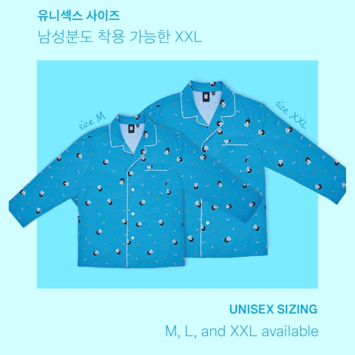 ARTIST MADE COLLECTION - JIN GOOD DAY / BAD DAY PAJAMA (M&L SIZE