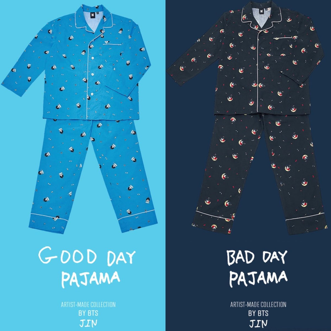 JIN GOOD DAY PAJAMA BTS artist made Lサイズ-