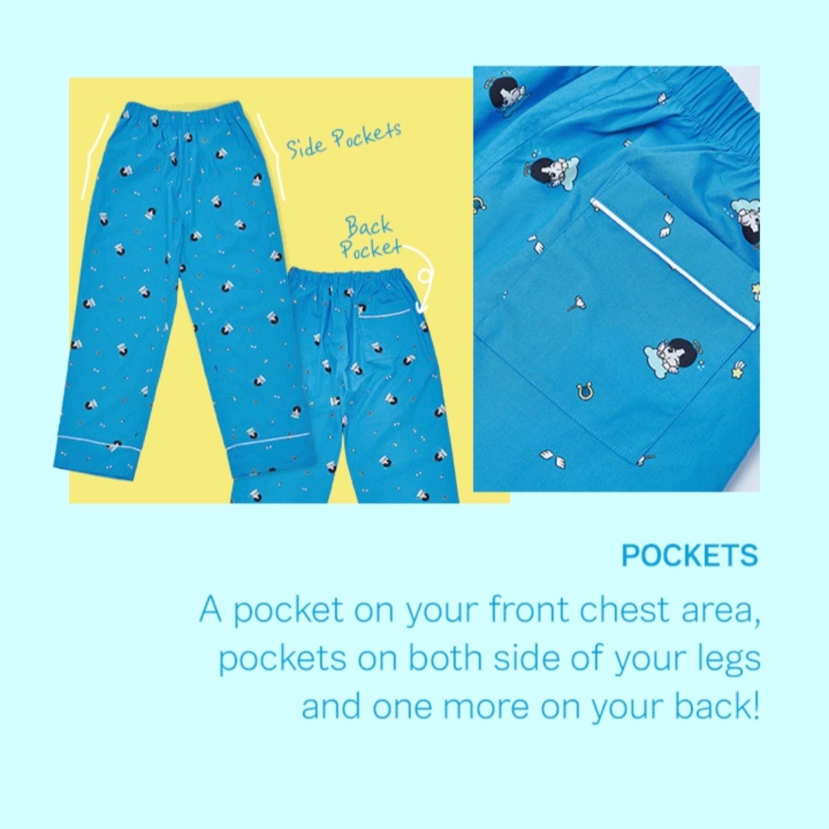 ARTIST MADE COLLECTION - JIN GOOD DAY / BAD DAY PAJAMA (M&L SIZE) - K-STAR