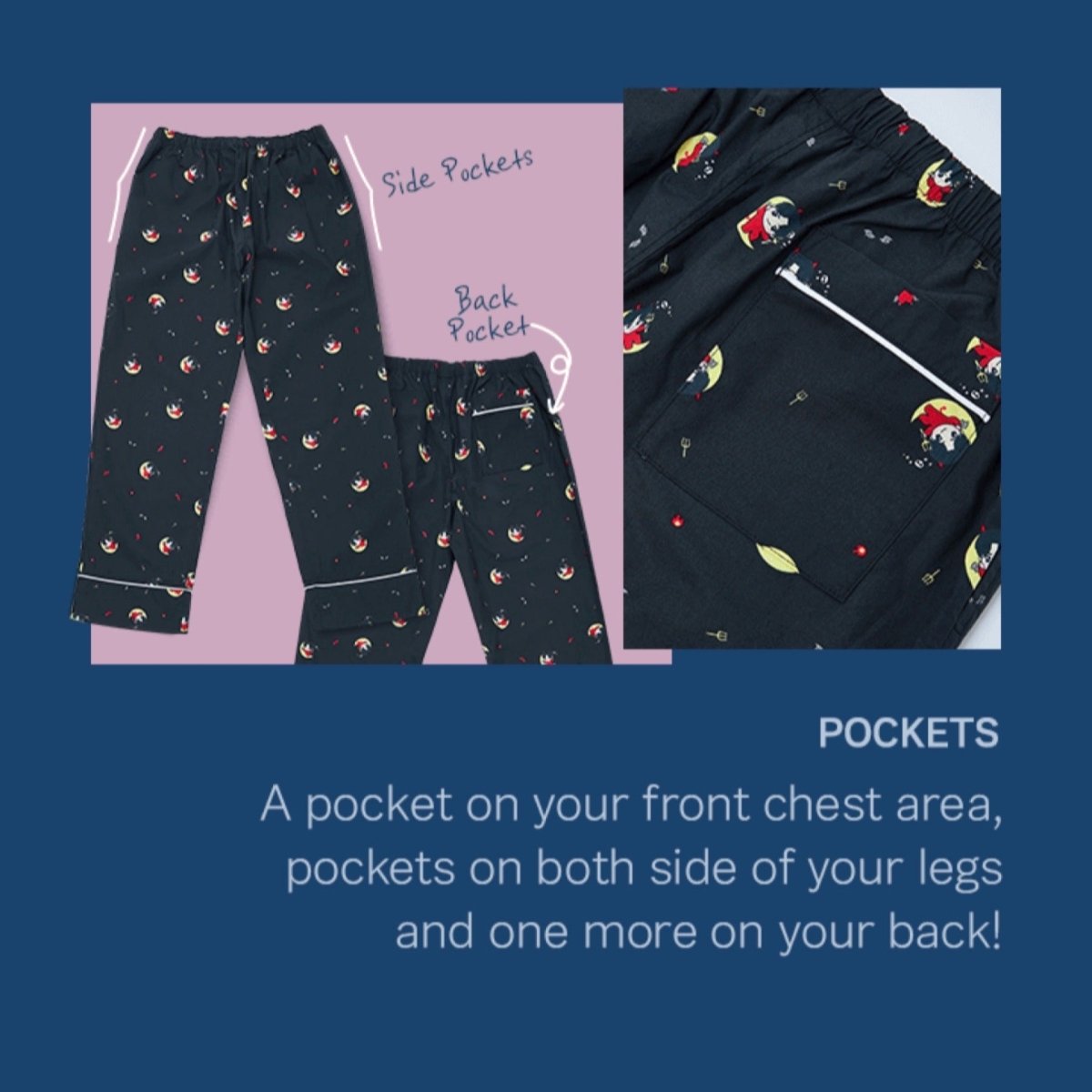 ARTIST MADE COLLECTION - JIN GOOD DAY / BAD DAY PAJAMA (M&L SIZE