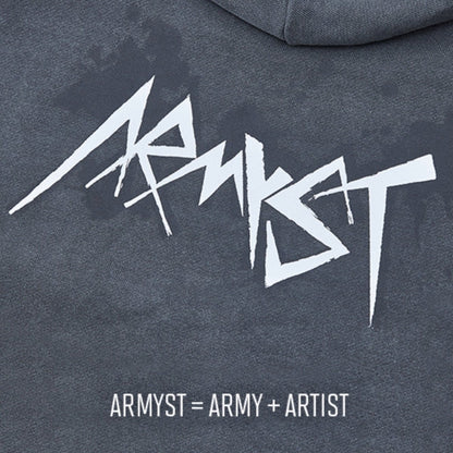 ARTIST MADE COLLECTION - JUNGKOOK ARMYST BLACK HOODY (M SIZE) - K-STAR
