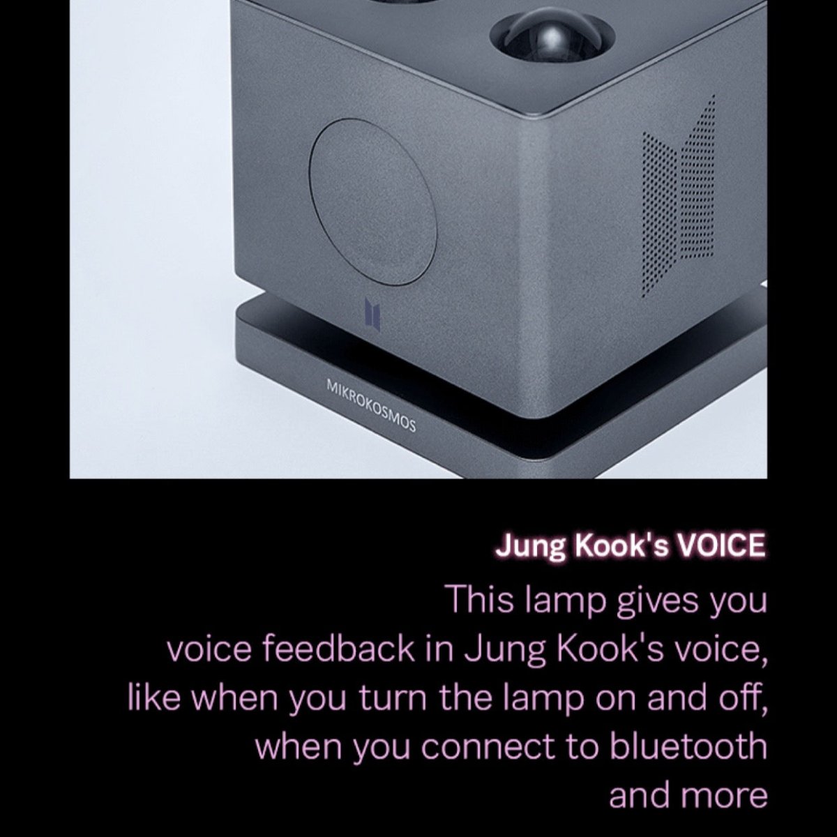 ARTIST MADE COLLECTION - JUNGKOOK MIKROKOSMOS MOOD LAMP – K-STAR