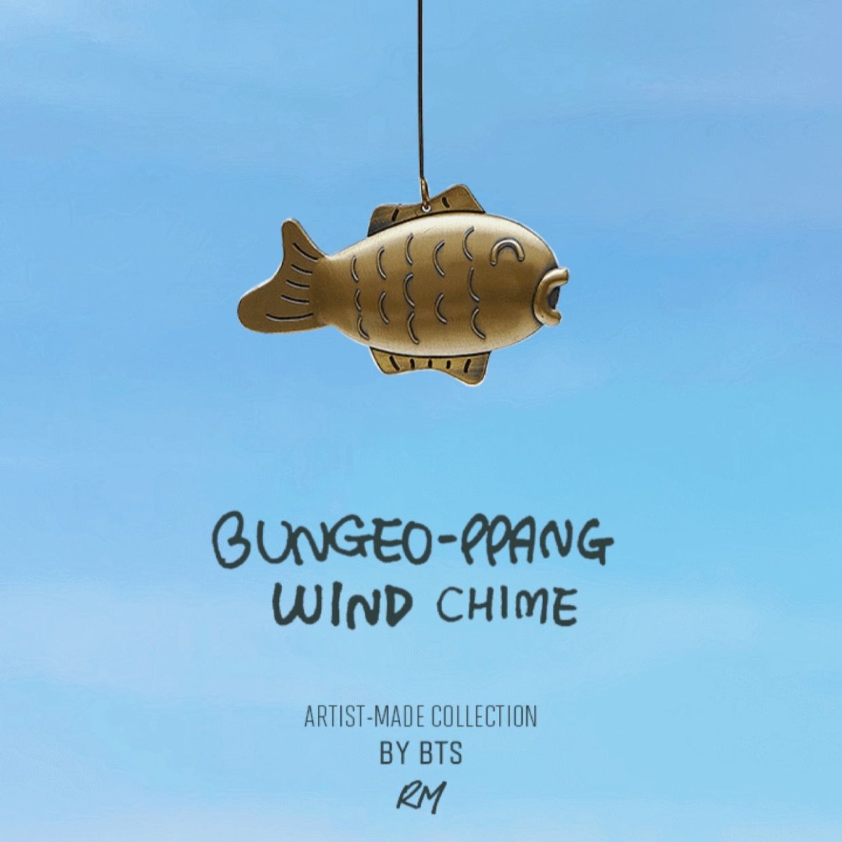 ARTIST MADE COLLECTION - RM Bungeo-ppang Wind Chime - K-STAR