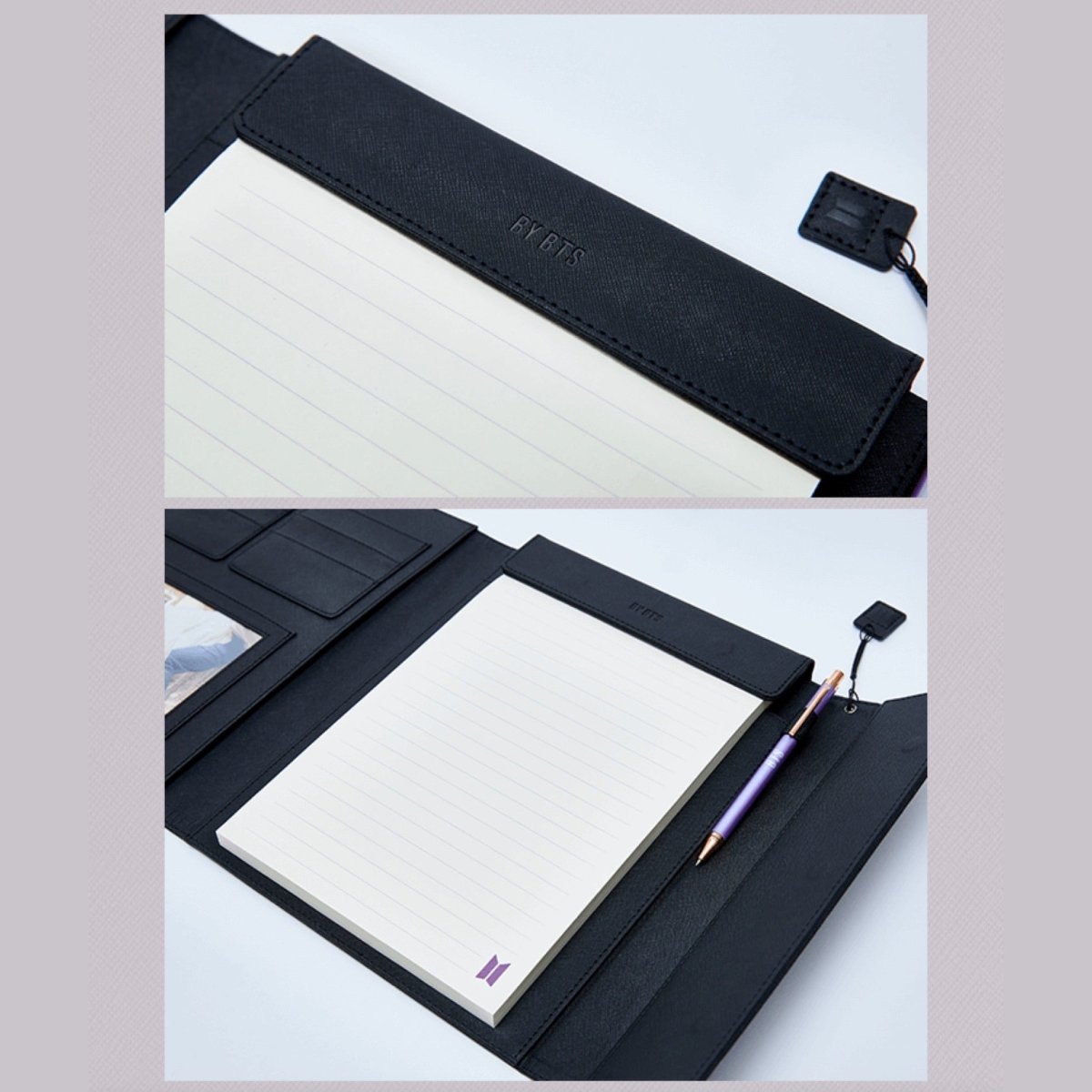 ARTIST MADE COLLECTION SUGA BLACK NOTE & COVER SET - K-STAR