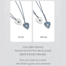 ARTIST MADE COLLECTION - SUGA GUITAR PICK NECKLACE - K-STAR