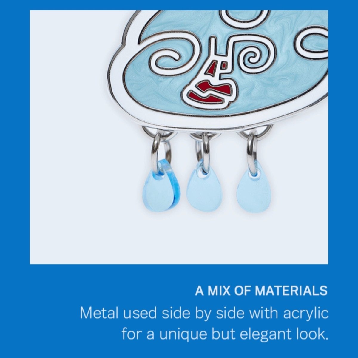 ARTIST MADE COLLECTION - V TAEHYUNG CLOUD DROPS BROOCH SET - K-STAR