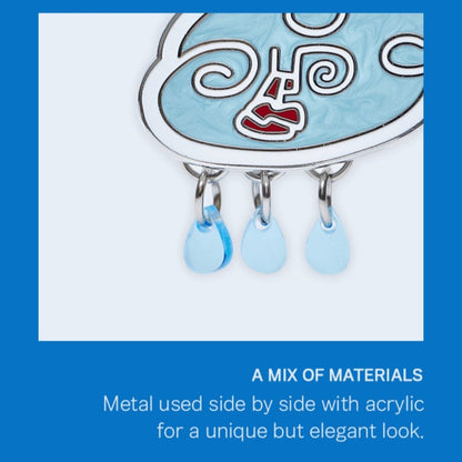 ARTIST MADE COLLECTION - V TAEHYUNG CLOUD DROPS BROOCH SET - K-STAR