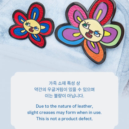 ARTIST MADE COLLECTION - V TAEHYUNG FLOWER BUDDIES BROOCH SET - K-STAR