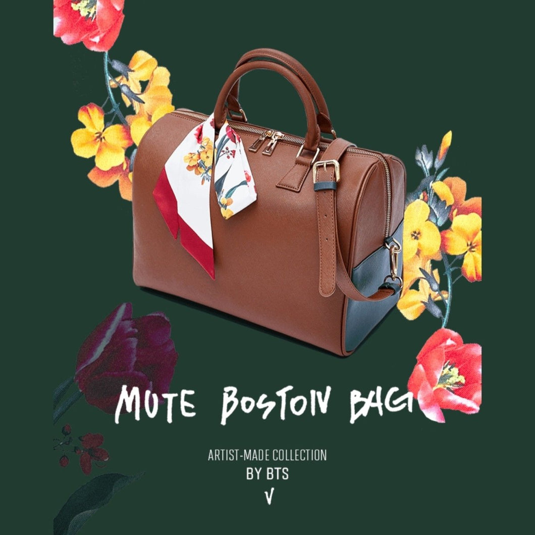 BTS Artist Made Collection V Taehyung Mute Boston Bag Tracking