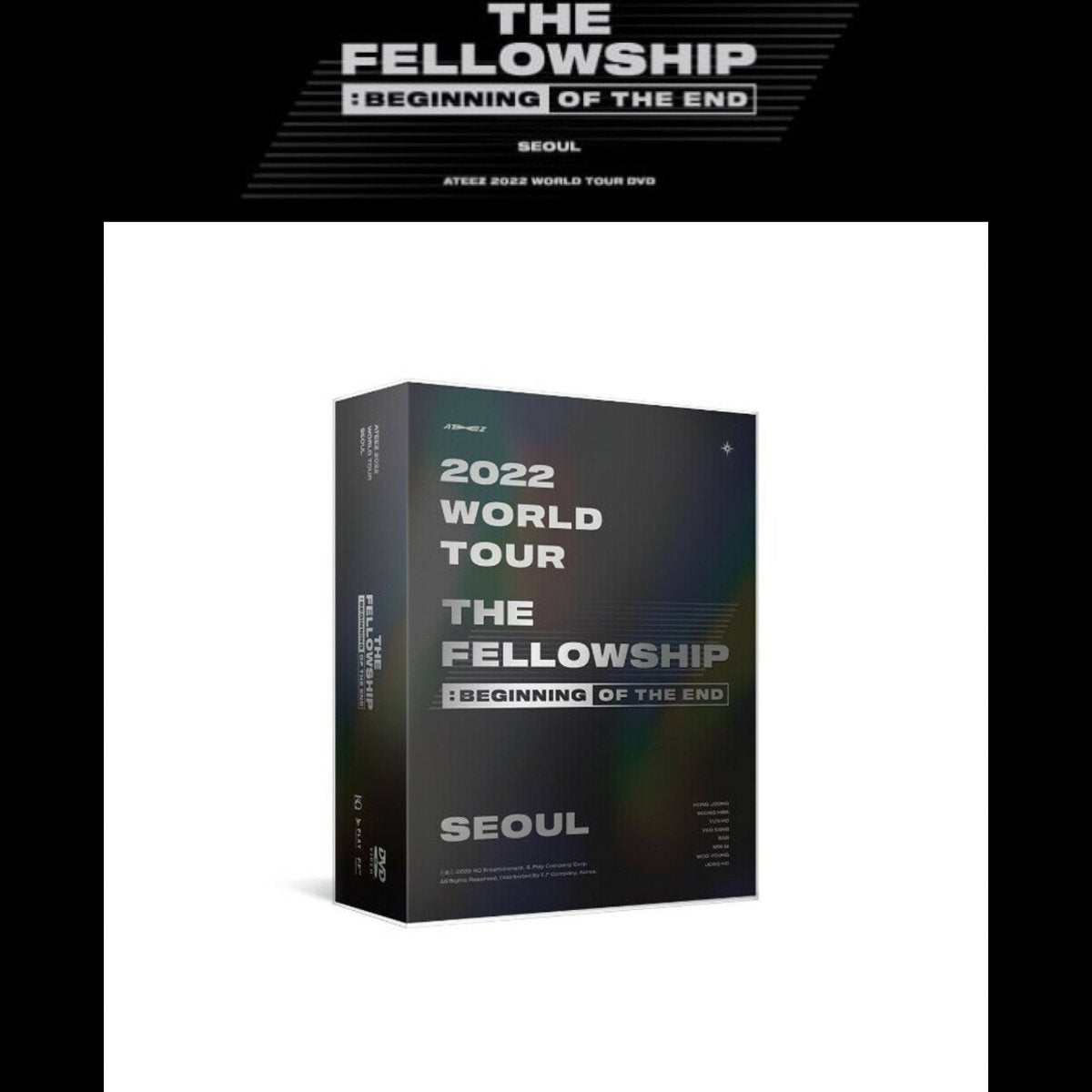 ATEEZ 2022 World Tour The Fellowship Beginning of the SEOUL DVD - K-STAR