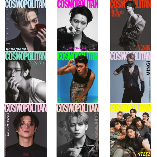 ATEEZ Cosmopolitan KOREA August Issue 2023 - K-STAR