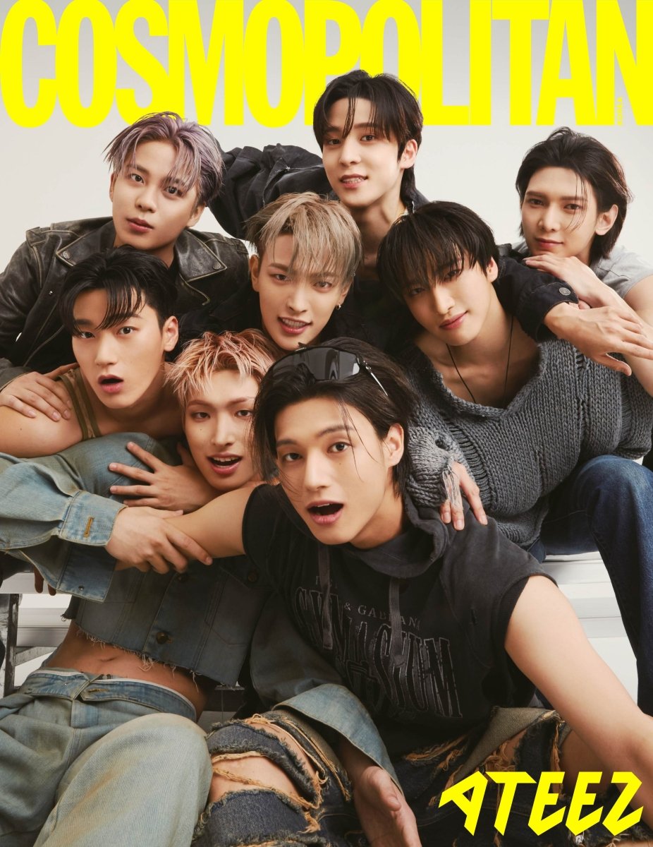 ATEEZ Cosmopolitan KOREA August Issue 2023 - K-STAR