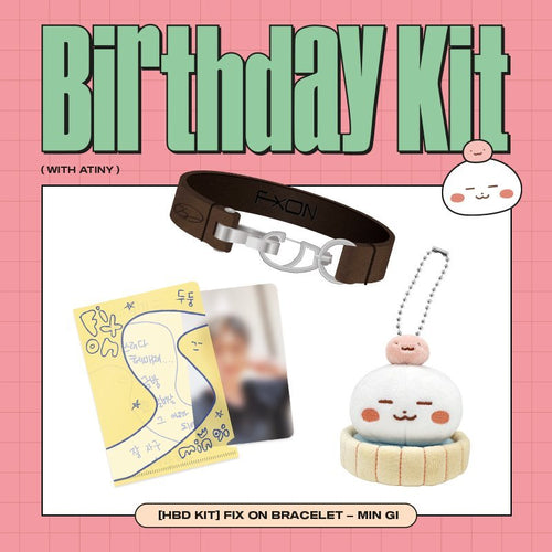 ATEEZ Official HBD KIT MINGI Fix On Bracelet - K-STAR