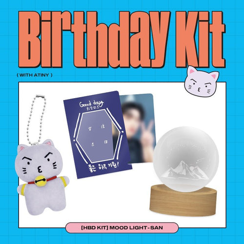 ATEEZ Official HBD KIT SAN Mood light Set - K-STAR