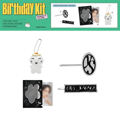 ATEEZ Official HBD KIT YEOSANG Pin Clip Set - K-STAR