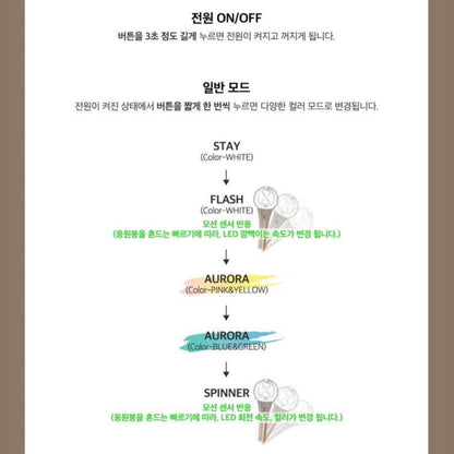 ATEEZ Official Light Stick Ver.2 - K-STAR