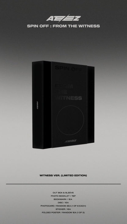 ATEEZ - SPIN OFF : FROM THE WITNESS (Limited Ver.) - K-STAR
