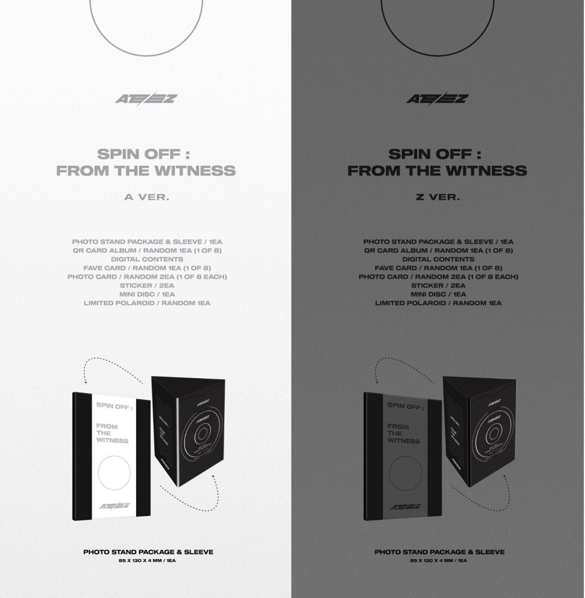 ATEEZ - SPIN OFF : FROM THE WITNESS (WITNESS Ver.) POCA Album - K-STAR