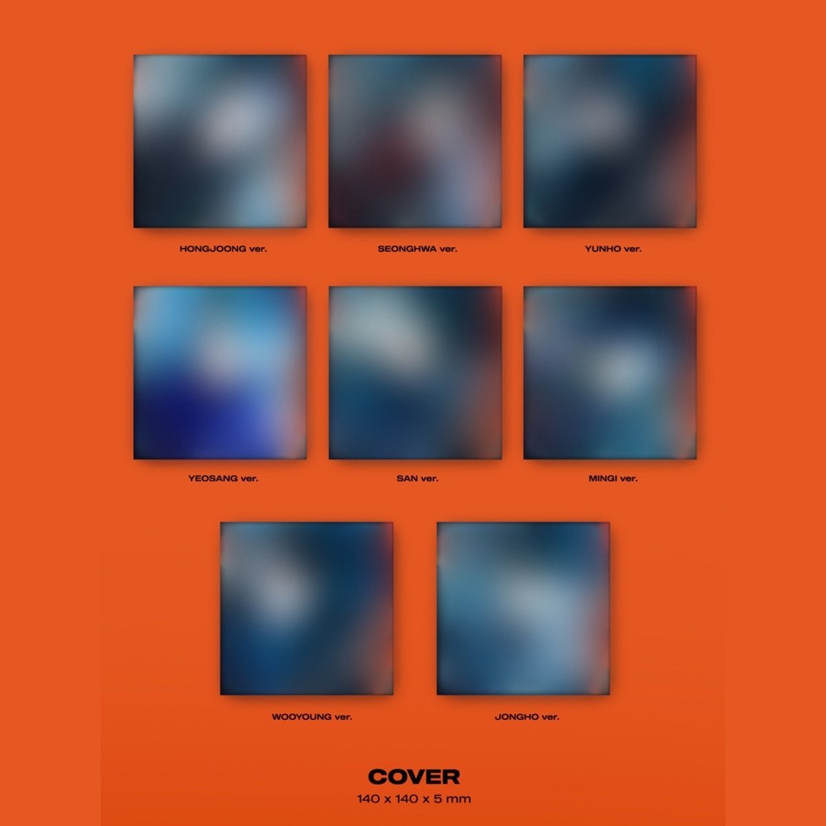 ATEEZ - THE WORLD EP.1 : MOVEMENT ( Digipack Version / You can choose member ) - K-STAR