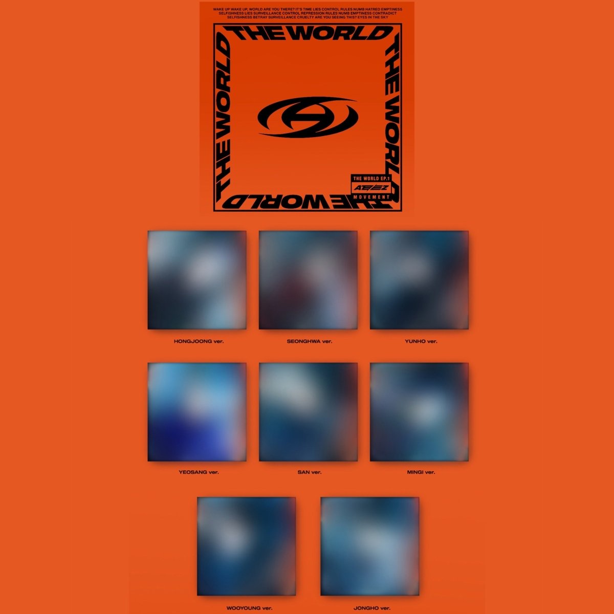 ATEEZ - THE WORLD EP.1 : MOVEMENT ( Digipack Version / You can choose member ) - K-STAR
