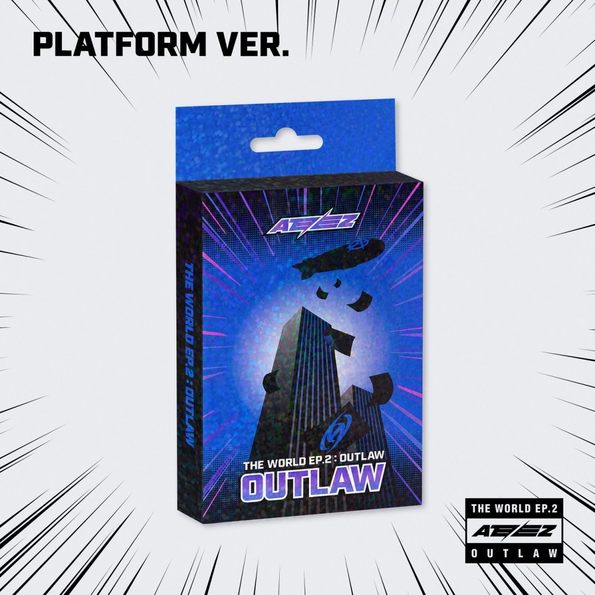 ATEEZ - THE WORLD EP.2 : OUTLAW ( Platform Version / You can choose member ) - K-STAR