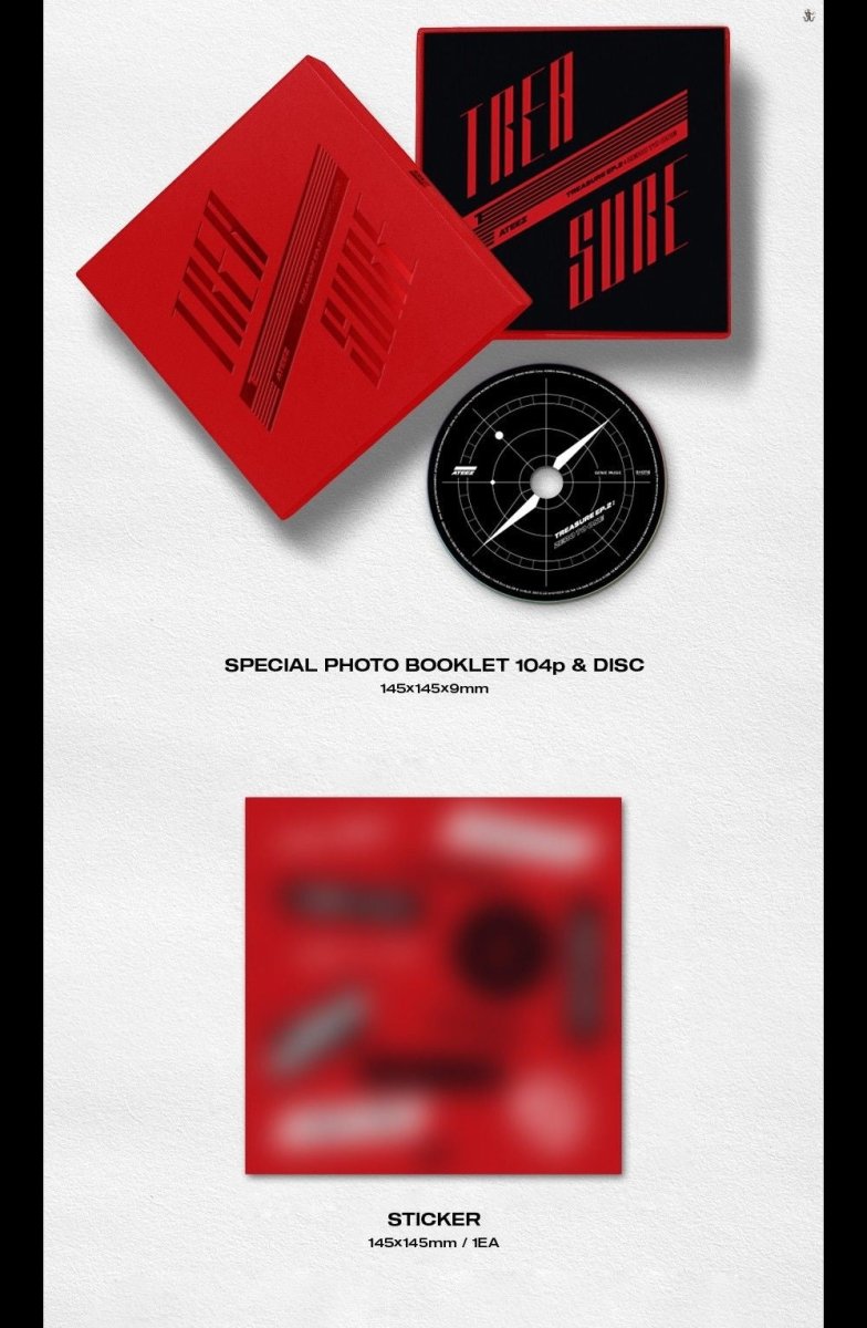 ATEEZ - TREASURE EP.2 : Zero To One (Free Shipping) - K-STAR