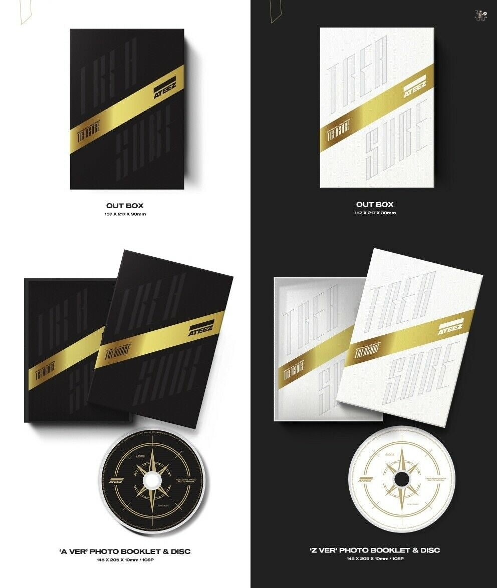 ATEEZ - TREASURE EP.FIN : All To Action (You Can Choose Ver + Free